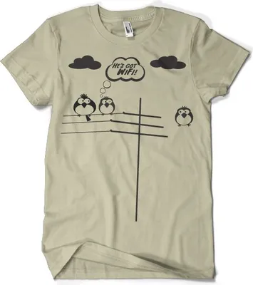 Produktbild von Hes Got WiFi T-Shirt - Large - Khaki