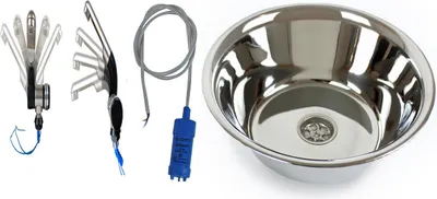Image de Évier rond 24cm Camping Évier Lavabo Camping-car T 4/5/6 Vito Sprinter