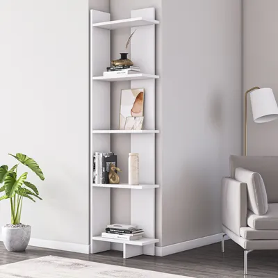 Produktbild von Standregal Alis mit 5 Ablagefächern, 170 cm hoch, 43,2 cm breit, 19,6 cm tief