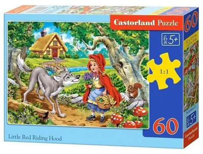Immagine prodotto di Puzzle 60 pezzi Cappuccetto Rosso 66117