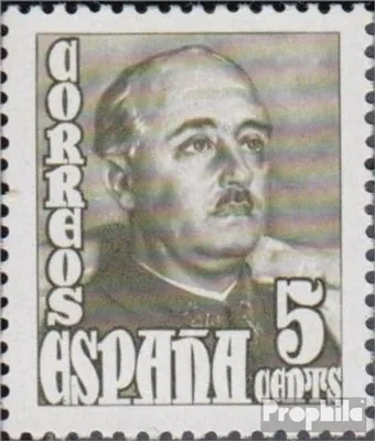 Produktbild von Briefmarken Spanien 1948 Mi 950b postfrisch Franco