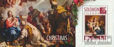 Produktbild von Briefmarken Salomoninseln 2014 Mi Block 358 (kompl. Ausg.) postfrisch Weihnachten