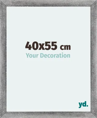 Produktbild von Bilderrahmen, 40x55 cm, Grau Gewischt, MDF, Mura