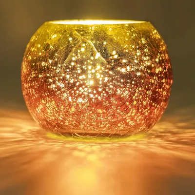 Immagine prodotto di Larcenciel, portacandele, colore arancione