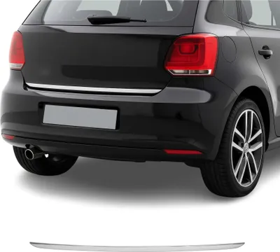 Image de Garniture de Hayon Coffre pour VW Polo 6R 2009-2017 acier inox