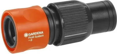 Produktbild von Schnellkupplung GARDENA Großvolumig, 19 mm Schlauch, Original GARDENA System, 2817-20