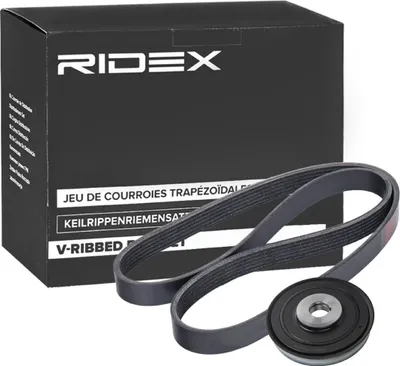 Produktbild von RIDEX 542R1062 Keilrippenriemensatz passend für PEUGEOT 206 Schrägheck (2A/C)