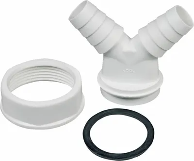 Produktbild von TECURO Siphon-Schlauchanschluss 22425 3 für | Schlauchanschluss für Siphon, Siphonschlauchverbindung, Siphonanschluss für Ablaufschlauch, Siphon-S