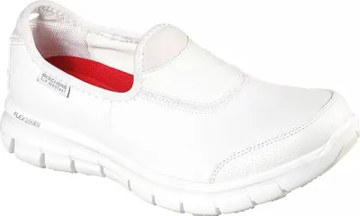 Produktbild von Skechers Damen Sure Track Slip On Arbeitsschuh Rutschfest FS6004 (34 EU) (Weiß)