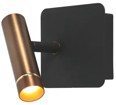 Immagine prodotto di Lampada da parete - bronzo - Lumo - metallo - lampada da letto - LED - 4850BR - Mexlite