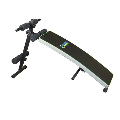 Produktbild von Schrägbank, 125x61x77 cm, einstellbarer Neigungswinkel, faltbar, höhenverstellbare Beinauflage, bis 100 kg