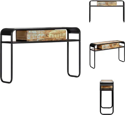 Obrázek produktu pro vidaXL Konzolový stolek 118x30x75 cm masivní staré dřevo - Odkládací stolky