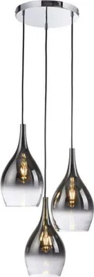 Produktbild von Pendelleuchte 'Pilua' 3-flg. D300 chrom 2062-17