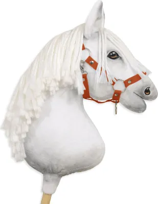 Obrázok produktu pre Nastaviteľná ohlávka Hobby Horse A3 - červená