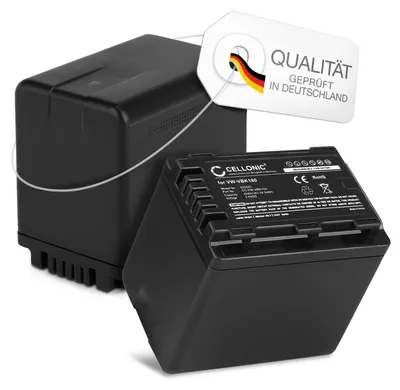 Produktbild von CELLONIC 2x Akku für Kamera Kompatibel mit Panasonic HC-V180, HC-V777, HC-V380, VW-VBT190 - (4040mAh, 3.6V)
