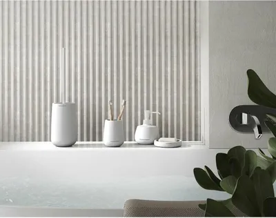 Zdjęcie produktu dla Szczotka do WC KIRA, biała matowa