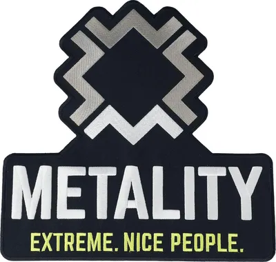 Produktbild von Metality Patch Backpatch schwarz Standard