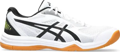 Produktbild von ASICS Upcourt 5 - White/Safety Yellow - Herren - 44.5