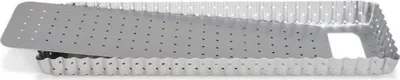 Immagine prodotto di Patisse teglia per quiche forata con fondo removibile 35x11cm Silver-top P03582