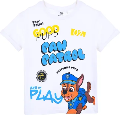 Produktbild von T-Shirt PAW Patrol  Weiß 104 cm
