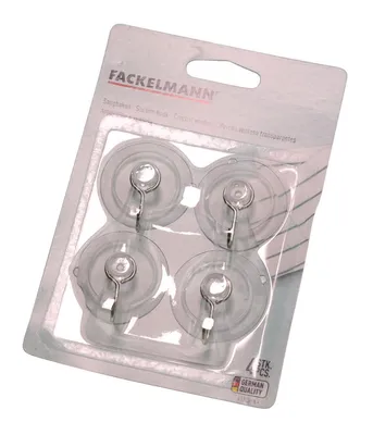 Obrázek produktu pro FACKELMANN Saughaken 4-tlg., Kunststoff