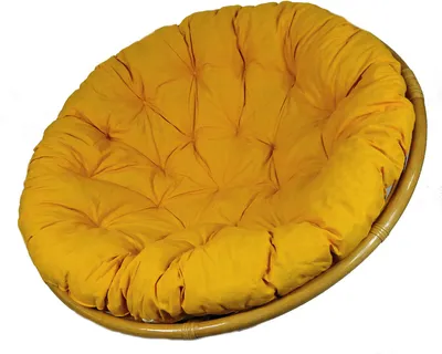 Produktbild von Polster, Kissen, Auflage, Ersatzpolster für Rattan Papasansessel, Stoff Uni Living 247 D 120 cm
