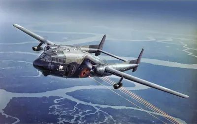 Obrázek produktu pro Stavebnice modelu letadla 1468 - C-119K Stinger (1:72)