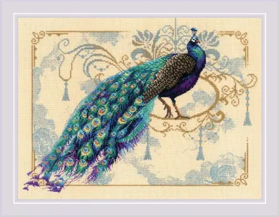 Produktbild von Riolis Kreuzstich-Stickset "Ostmärchen", 40x30cm