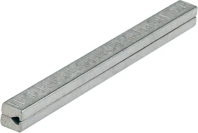 Produktbild von Hoppe Vierkant-Profilstift 8x100mm,geteilt,verzinkt