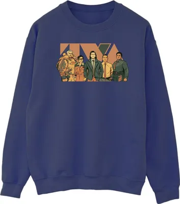 Produktbild von Marvel - "TVA" Sweatshirt für Herren BI31785 (M) (Marineblau)