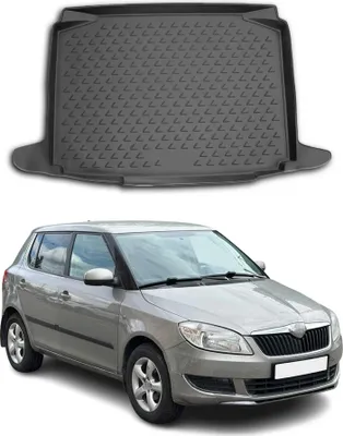 Obrázek produktu pro Rohož do zavazadlového prostoru pro Škoda Fabia hatchback 2007-2014 guma TPE