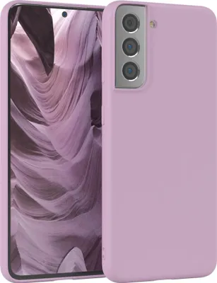 Produktbild von EAZY CASE - TPU Hülle für Samsung Galaxy S21 5G, TPU Case stoßfeste Handyhülle, weiches Cover mit Kameraschutz, Silikonhülle in Lila