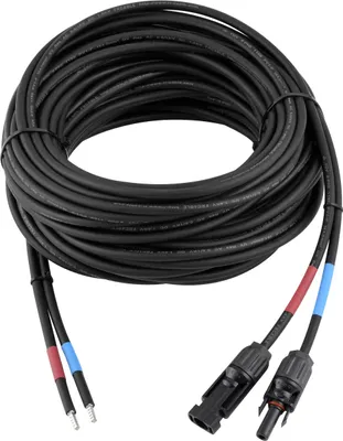 Produktbild von enjoy solar® Solarkabel 10 m, 6 mm², mit Solarsteckern, Modul–Laderegler Verbindung, 0% MwSt.