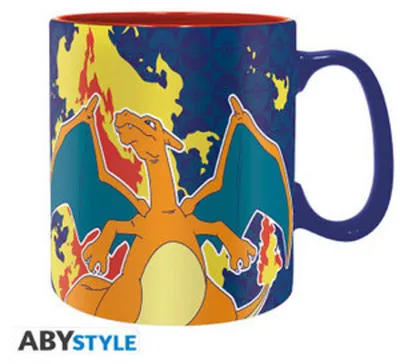 Produktbild von POKEMON – Becher – 460 ml – Charizard Foil – Kartonverpackung