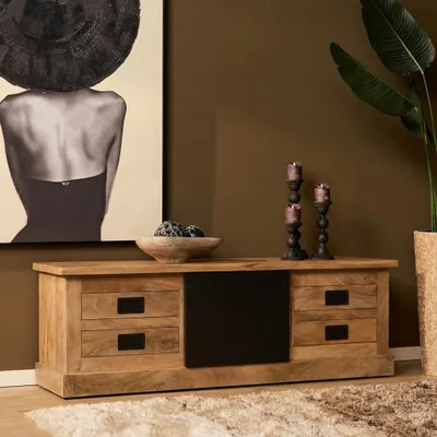Produktbild von Starfurn - TV-Schrank Noa - 45x155x50cm - Braun