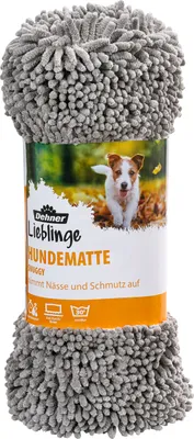 Produktbild von Dehner Lieblinge Hundematte Snuggy, ca. 76 x 53 cm, Polyester, grau