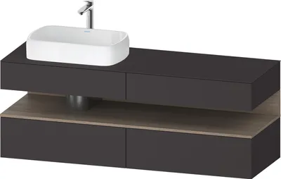 Produktbild von DURAVIT QA4777035800000 QAT KWTU WH Eck 1600x550x600 Gt Smt H