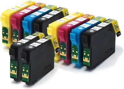 Immagine prodotto di OEM Systems Kit 10 Cartucce Compatibili Per Epson Con Chip T1291 T1292 T1293 T1294 (4X Nero + 2X Ciano + 2X Magenta + 2X Giallo)