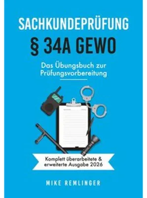 Produktbild von Sachkundeprüfung § 34a GewO