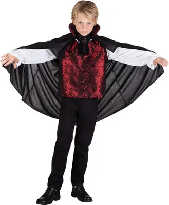 Produktbild von Vampirkostüm Dracula Graf für Jungen Halloween Karneval Gruselparty Verkleidung
