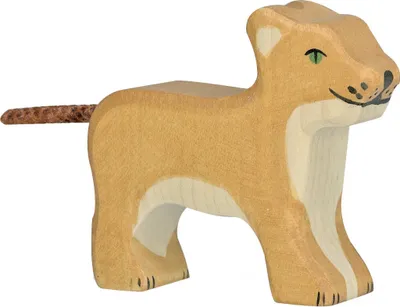 Produktbild von Löwe klein Safari Holzfigur Holzspielzeug von Holztiger