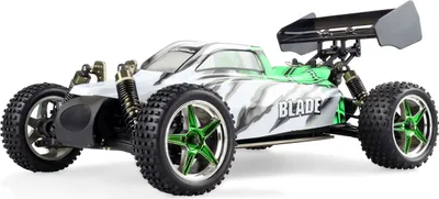 Produktbild von Amewi Blade Pro - Buggy - Elektromotor - 1:10 - Betriebsbereit (RTR) - Schwarz - Grün - Weiß - Kunststoff
