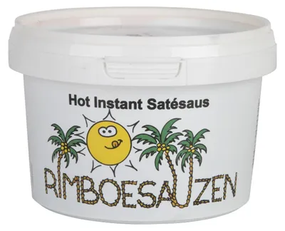 Produktbild von Rimboe Saté Sauce 500g – Würzige cremige Erdnusssauce für Fleisch & Gemüse