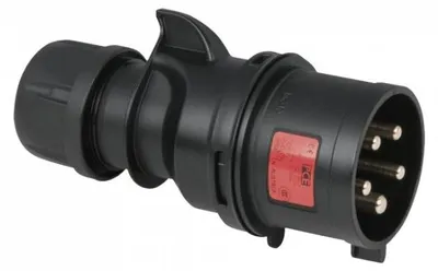 Immagine prodotto di Spina maschio a 5 poli, conforme allo standard CEE 32, per alimentazione a 400 V