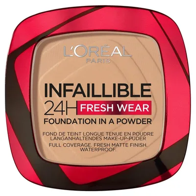 Obrázek produktu pro L´Oreal Paris Infaillible 24H Fresh Wear 140 Golden Beige, 9g - Trendová make-up kolekce pro nezničitelný vzhled.