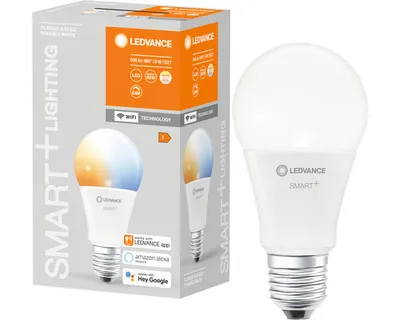 Obrázok produktu pre LEDVANCE 4058075778412 LEDVANCE WLAN-Lampe SMART+ WiFi Classic A60 TW E27 9 W matt