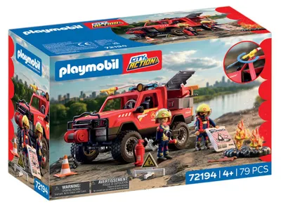 Immagine prodotto di PLAYMOBIL, camioncino dei pompieri