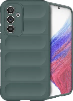 Produktbild von imoshion EasyGrip Backcover für das Samsung Galaxy A54 (5G) - Dunkelgrün