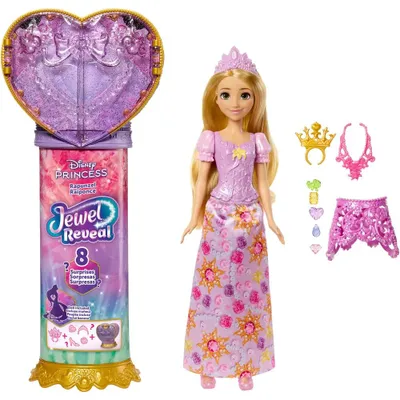 Zdjęcie produktu dla Disney Princess JLK28, Lalka modowa, Damski, 3 lat(a), Chłopak, dziewczyna, 317,5 mm, Wielobarwny