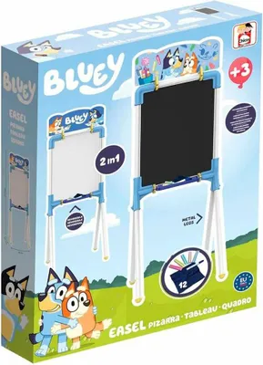 Produktbild von Doppelseitige Tafel Chicos Bluey 37 x 32 x 98 cm